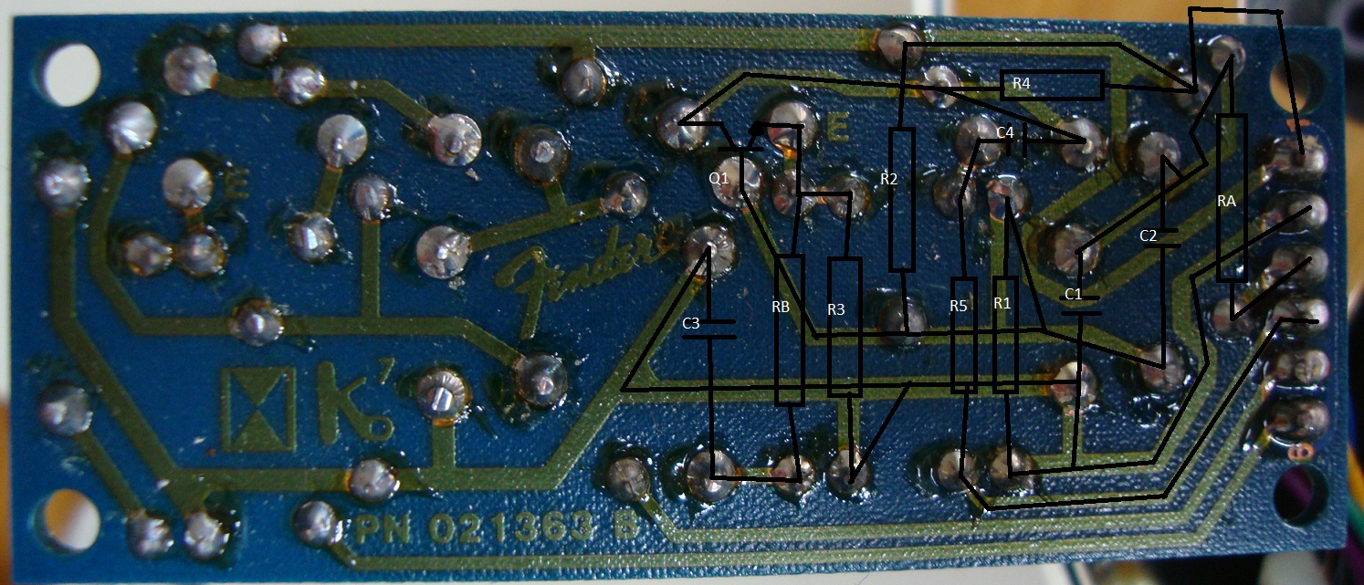 Preamp underside B